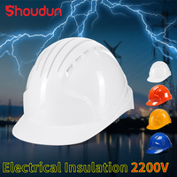 Casque d'électricien très vendu – Protection de la tête, casque de sécurité robuste pour travaux, casque de sécurité pour électricien haute tension et construction
