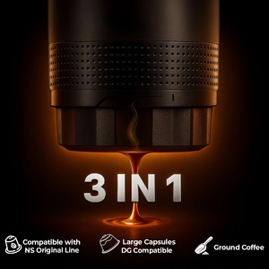 Cafetera Portátil Francesa de Cápsulas, Calentamiento Rápido, Sistema de Preparación Eléctrico con Alimentación USB/Batería para Acampar al Aire Libre, Hoteles y Hogares - Product Image 4