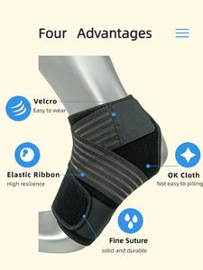 पुरुषों और महिलाओं के लिए समायोज्य संपीड़न टखने का समर्थन लपेटें - Product Image 2