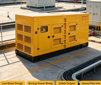 Groupe électrogène à tour silencieux de 500 kW 50 Hz pour travaux de construction intensifs