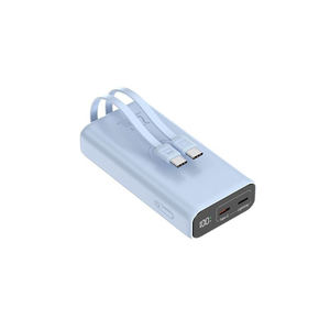 Batterie externe magnétique sans fil mini 10000 mAh avec écran LED portable et câbles intégrés, chargeur 20000 mAh - Product Image 5