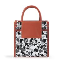 Sac à main carré en cuir PU imprimé camouflage sur mesure, mini sac fourre-tout, sac bandoulière pour femmes, pour le quotidien, les voyages, le shopping, les vacances, cadeau