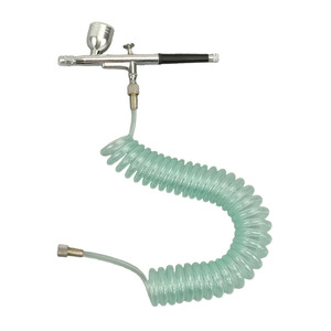 Manguera en espiral para aerógrafo, 3 metros, 8 mm, color verde claro, para pistola pulverizadora, accesorios para pulverizador de pintura - Product Image 4