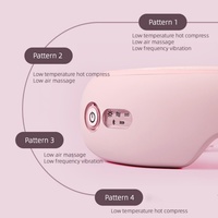 Masseur oculaire multifonctionnel intelligent avec compression thermique, lunettes de massage des yeux 8S