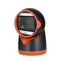 Escáner de Código de Barras de Escritorio 2D con Sensor Automático para Supermercado, Mini Lector de Códigos de Barras Portátil