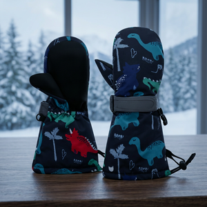 Gants de ski et snowboard personnalisés, imperméables, thermiques, compatibles écran tactile, mitaines d'hiver, équipement de sport extérieur Oxford, chauds et isolés pour le froid - Product Image 3