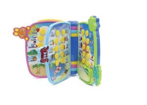 Livres <span class=keywords><strong>audio</strong></span> portables <span class=keywords><strong>pour</strong></span> bébés et module de son à bouton programmable <span class=keywords><strong>pour</strong></span> livres Feeling Sound Book for Kids - Product Image 3