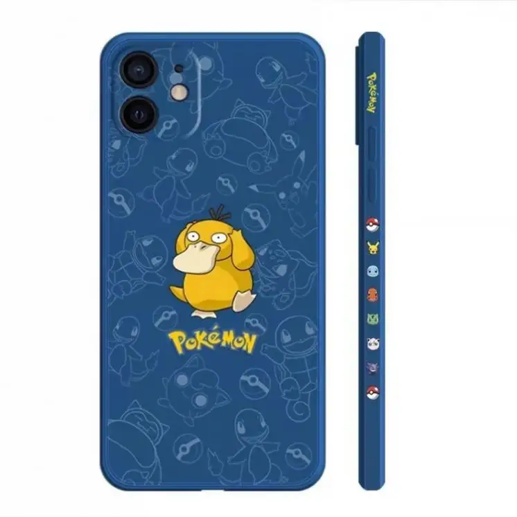 2024 Newly Wholesale Monster Spaceman Psyduck Fashion Mobile Phone Case Cover for iPhone 15 14 13 12 X Pro MAX 7/8 plus