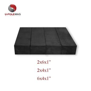 מגנט בלוק מלבני פריט Y30BH מגנט קרמי 6*4*1 אינץ' - Product Image 2