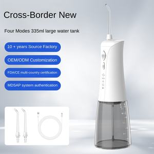 2025 <span class=keywords><strong>meilleur</strong></span> 350ML <span class=keywords><strong>Portable</strong></span> eau Flosser 120/140 PSI 360 buse Rechargeable IPX7 étanche 3 Modes - Product Image 5