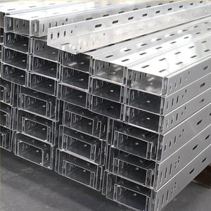 CE認証取得済み、カスタマイズ可能な、売れ筋の産業用建設換気型穴あき亜鉛メッキ鋼ケーブルトレイ - Product Image 3