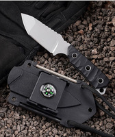 Couteau de survie tactique d'extérieur OGHS-012, couteau à lame fixe