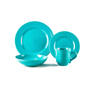 ชุดจานเซรามิคทรงกลมสไตล์นอร์ดิกสุดสร้างสรรค์สำหรับใช้ในบ้าน ชุดอาหารค่ำสโตนแวร์สำหรับ 4 ท่าน ลดราคาพิเศษ - Product Image 1