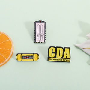 Agencia de detección infantil esmalte Pin Monster University broche película animada solapa insignia joyería regalo para amigos Fans - Product Image 2