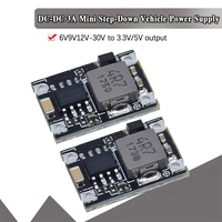 CN3903 3A Mini DC-DC Buck Module de carte convertisseur abaisseur 5V-30V à 3.3V 5V DC régulateur de tension DC PCB Board Power Buck Module