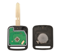 Coque de clé télécommande 2 boutons 433 MHz électronique puce 46 5WK4 876 pour Maxity Qashqai Elgrand X-TRAIL Noir