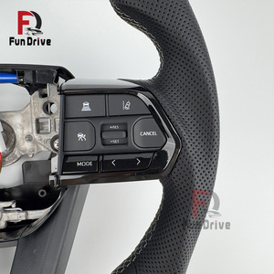 Volant en cuir <span class=keywords><strong>Toyota</strong></span> pour 4Runner, Mark X, <span class=keywords><strong>CHR</strong></span>, Hilux Vigo, Hiace, Prius, Celica, RAV4, Innova, Crown 2001, Vitz, LC100 - Product Image 4