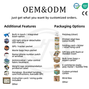 OEM & ODM Set <span class=keywords><strong>Harness</strong></span> anjing kustom <span class=keywords><strong>DIY</strong></span> pembuat produsen nilon kulit desain Logo kustomisasi <span class=keywords><strong>Harness</strong></span> untuk anjing - Product Image 5