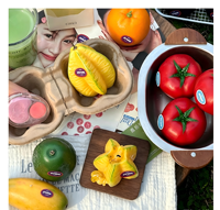 Op maat gemaakte groothandel geurkaarsen in de vorm van fruit, handgemaakt, geurkaarsen als bruiloft souvenir, geurgeschenk