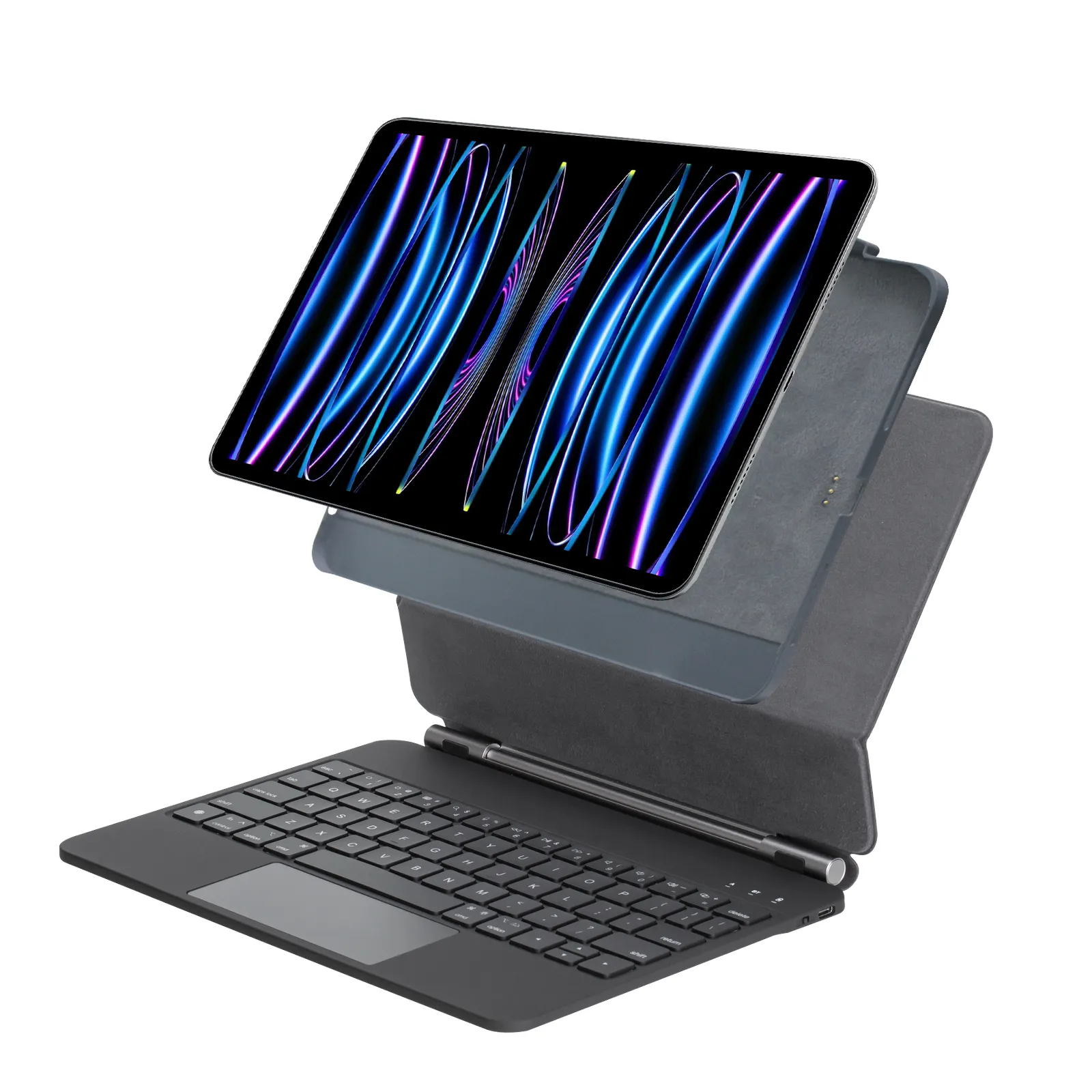 CoverBuddy iPadcase Compatible avec le clavier magique, le clavier intelligent Folio pour iPad Air 4 5 Pro 11 2021 2022