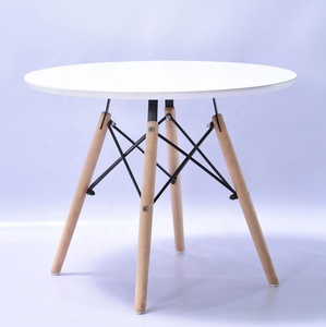 Muebles de <span class=keywords><strong>Cocina</strong></span>, <span class=keywords><strong>Mesa</strong></span> <span class=keywords><strong>Redonda</strong></span> <span class=keywords><strong>Pequeña</strong></span> Moderna de Madera MDF <span class=keywords><strong>para</strong></span> Cafetería, Restaurante, Comedor, Hogar y <span class=keywords><strong>Cocina</strong></span> - Product Image 3
