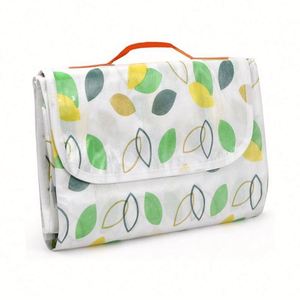 Manta de Picnic Impermeable con Logotipo Personalizado de 200 x 150 cm, Tapete de Playa Plegable y Portátil para Actividades al Aire Libre - Product Image 1