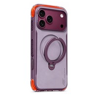 TORRAS Ostand Q3 Air Pro Series untuk iPhone 18 Pro Max / 17 Pro Max Casing Magnetik dengan Penyangga Putar TPU - Ungu