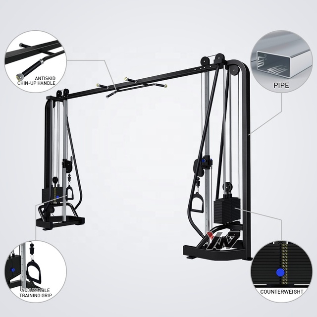 Wholesale Price Gym Equipment Multi Functional Station Crossover Cable Machine With CE