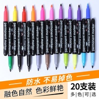 Touchnew — stylo marqueur à encre, 24 couleurs, pointe Fine, étanche, semi-permanent, marqueur d'encre