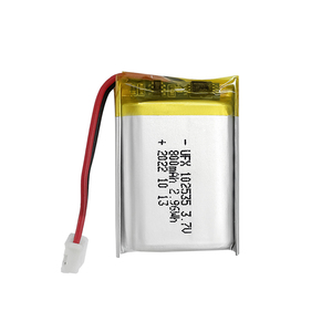 공장 도매 UFX 102535 <span class=keywords><strong>800mAh</strong></span> 3.7V <span class=keywords><strong>Lipo</strong></span> 배터리 충전식 리튬 폴리머 배터리 OEM ODM MSDS 전동 공구 - Product Image 1