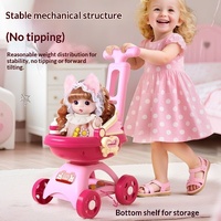 Nouvelle poupée réaliste en plastique pour enfants 2026 avec poussette et accessoires DIY pour filles - Article le plus vendu et célèbre sur Internet