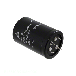 ตัวเก็บประจุแบบ Through Hole CAP ALUM 1000UF 20% 400V SNAP TH 1000 uF B43510B9108M000 - Product Image 1