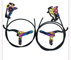 Frein à disque hydraulique Zoom HB875 MTB 180 mm pour vélos BMX/route, composants en alliage, plaquettes, rotors, levier 3 doigts, noir, durable, 100 g - Product Image 2