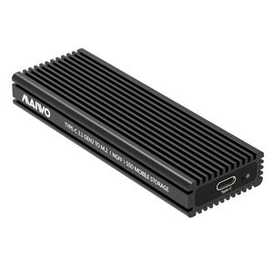 MAIWO K1687S Aluminio SATA M.<span class=keywords><strong>2</strong></span> SSD Caja USB3.<span class=keywords><strong>2</strong></span> Gen <span class=keywords><strong>2</strong></span> 10Gbps Caja de estado sólido externo Caja Tipo C Caja de disco duro - Product Image 1