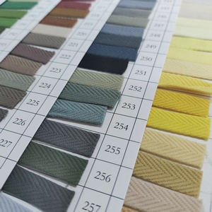 Nastro in Poliestere Non Elastico a Spina di Pesce da 1cm, Alta Tenacità, Multicolore, per Tessuti d'Arredamento e Abbigliamento - Product Image 4