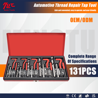 Kit d'outils de réparation de filetage de véhicule de haute qualité 131 pièces clé à tarauder et manchon de vis de taraudage pour réparation