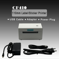 Impresora de Etiquetas de Envío sin Tinta Uyin CP410, Compatible con ESC/POS, Tamaño Máximo de Papel de 108 mm, Producto en Stock, Gran Venta