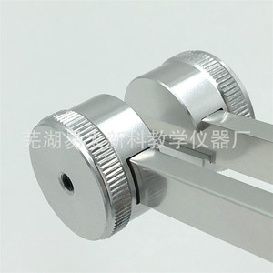 Diapason sanitaire, diapason pour le nettoyage des oreilles, diapason pour nerfs, manche carré, diapason 128 (doré ou argenté), OPP - Product Image 3