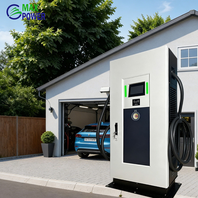 OEM ODM Commercial OCPP 60kW CCS2 GBT DC Fast Car Charging Station Floor Mounted EV Charger Pile Low Noise for Model 3