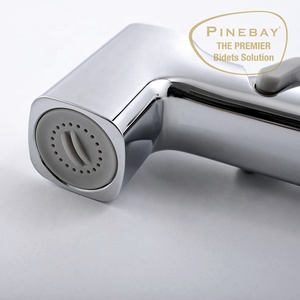 PINEBAY высокого качества <span class=keywords><strong>ABS</strong></span> Ручной Биде опрыскиватель настенный полированный хромированный Туалет Душ женщина самоочищающийся Биде Shattaf - Product Image 6