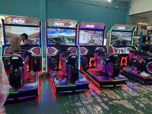 Đồng tiền hoạt động độ nét cao LCD 50-inch đua mô phỏng trò chơi <span class=keywords><strong>Arcade</strong></span> máy với sắt & nhựa xây dựng Bảo hành 1 năm - Product Image 4