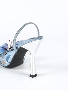 Sandales a Talons Pour Femmes Cross-<b>border</b> 3D Decorated Women's Stiletto Heeled Sandals Ladies Sexy Shoes - Product Image 4
