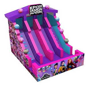 บ้านเป่าลมรูปปิศาจ K-Pop สำหรับเด็กบ้านเด้งสไลด์ได้ตามต้องการ - Product Image 2