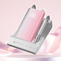 Schmetterlings-Set Maniküre Nagelbohrer 35000 U/min Professionelle Nagelfräsmaschine für Acryl- und Gelnägel Entferner Polierer