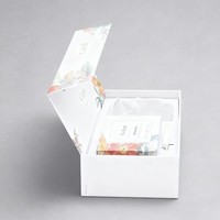 Fleur de luxe personnalisée impression numérique magnétique couleur boîte d'emballage tasse à thé soucoupe thé ensemble boîte tasse à café boîte d'emballage cadeau