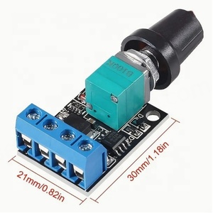 Régulateur de vitesse de moteur CC PWM 10A 5V-16V, interrupteur de contrôle de vitesse 10A, module de contrôle de vitesse et de gradation LED - Product Image 2