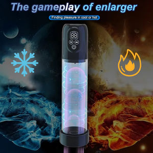 เครื่องขยายอวัยวะเพศชายแบบชาร์จไฟได้เครื่องขยายอวัยวะเพศชายแบบกันน้ำพร้อมจอแอลซีดีขยายอวัยวะเพศชายอัตโนมัติ - Product Image 4