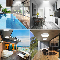 Usine directe nouveau plafonnier solaire d'intérieur avec télécommande 30W 40W 50W 100W 150W 200W lumière solaire maison intérieure