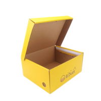 Vente en gros Boîte à chaussures baskets en carton vide de luxe produit avec logo personnalisé pour emballage cadeau