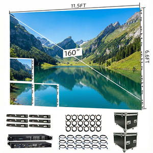 Panel LED para Interiores de 500*1000mm, 500X1000, 50X100cm, P3.91, Pantalla Gigante para Bodas, Video Wall para Escenarios - Product Image 1